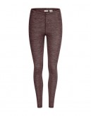 Damset i merinoull, Långärmad t-shirt & leggings, 1x1 ribb