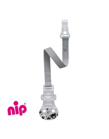NIP - Nappkedja, Grå, Med krok