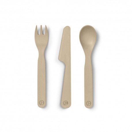 Elodie, Bestickset i 3 delar, Pure Khaki