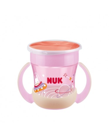 NUK  Mini Magic Cup Night, Drickskopp, Pink, 6+m