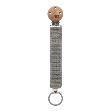 BIBS Pacifier clip - Knitted, Cloud
