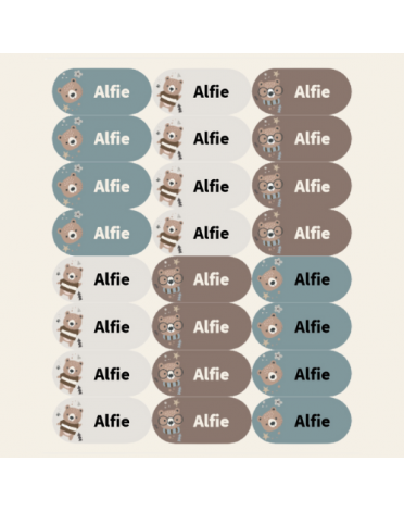 Name labels for clothes