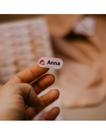 Name labels for clothes