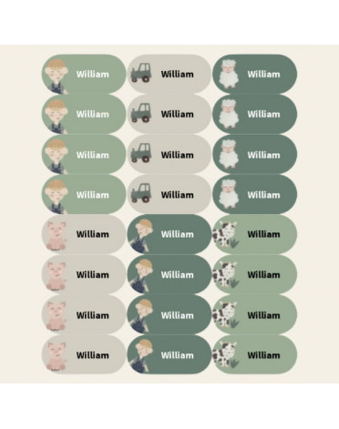 Name labels for clothes - Basic package