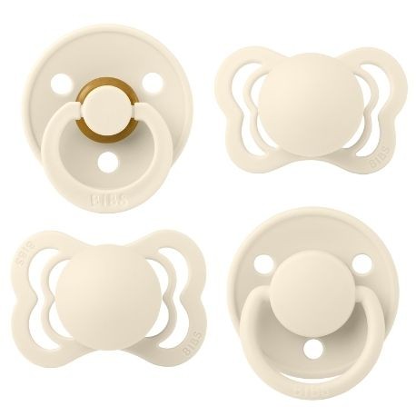 Bibs Try-it-collection, Size 1 (0-6m.), Ivory