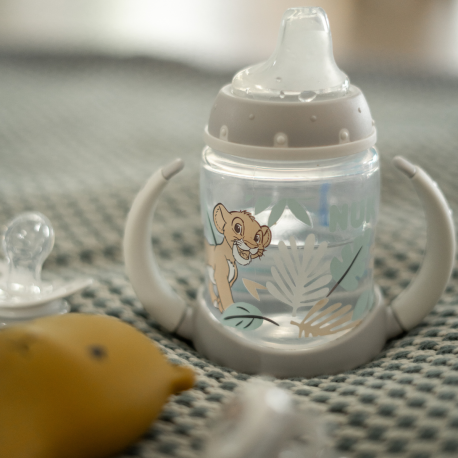 NUK First Choice Learner Bottle, 150 ml, Lion King