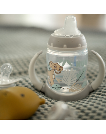 NUK First Choice Learner Bottle, 150 ml, Lion King