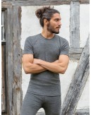 T-shirt for men in wool
