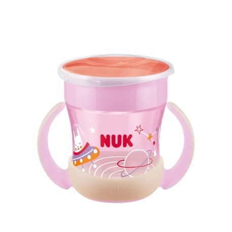 NUK  Mini Magic Cup Night, Drinking cup, Pink, 6+m